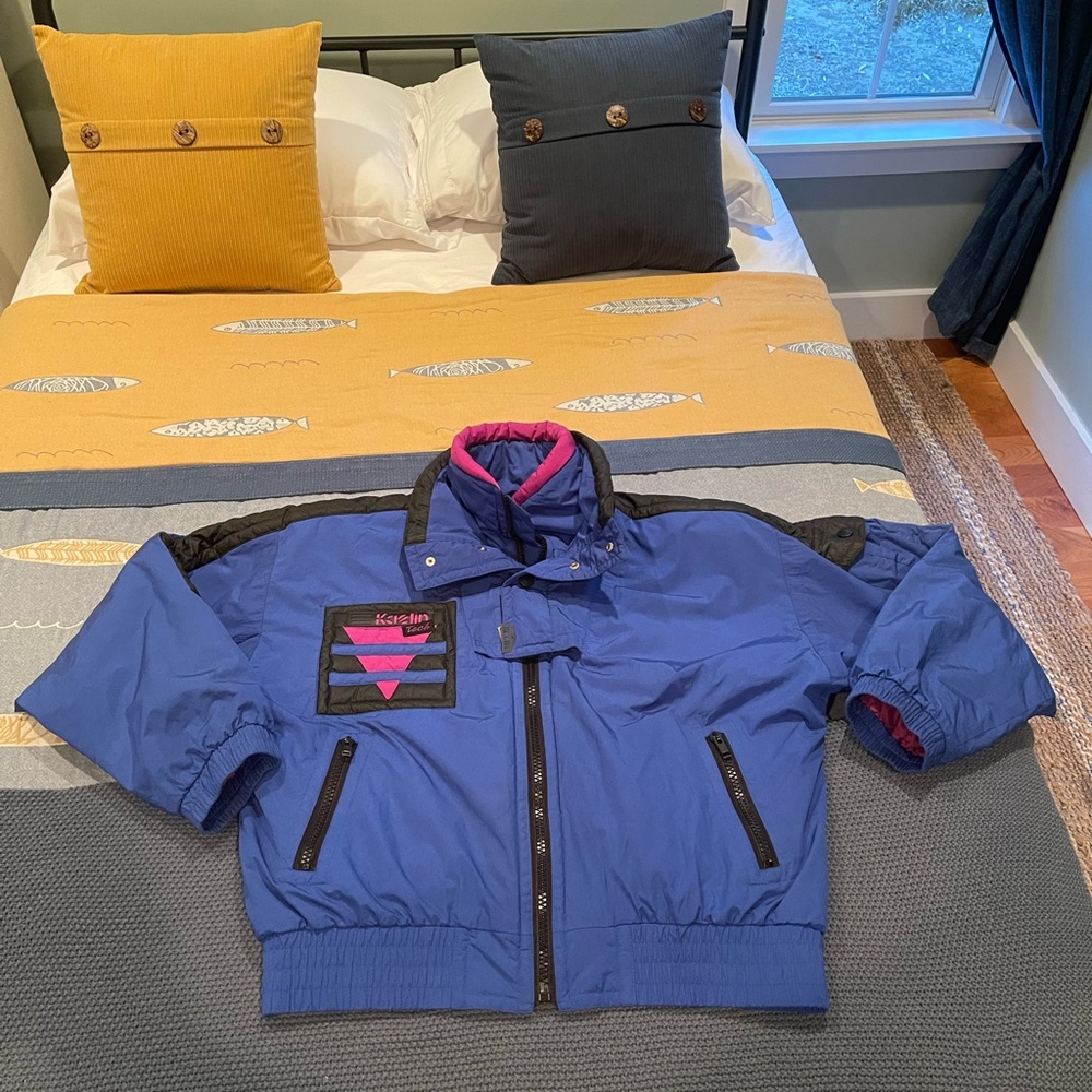 Retro Ski Coat 80’s 90’s solid gold